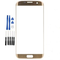 Samsung Galaxy S7 Edge G935F G935FD G935W8 Frontglas Display Ersatzglas Glas für Gold