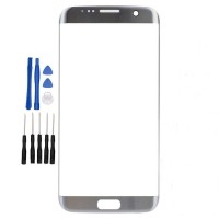 Samsung Galaxy S7 Edge G935F G935FD G935W8 Frontglas Display Ersatzglas Glas für Silber