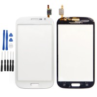 Samsung Galaxy Grand Neo i9060 i9062 Display Scheibe Touchscreen Digitizer Glass Ersatz für Weiß