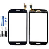 Samsung i9080 Duos i9082 Display Scheibe Touchscreen Digitizer Glass Ersatz für Schwarz