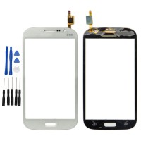 Samsung Galaxy Grand i9080 Duos i9082 Display Scheibe Touchscreen Digitizer Glass Ersatz für Weiß