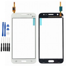 Samsung Galaxy J5 J500F J500M Display Scheibe Touchscreen Digitizer Glass Ersatz für Weiß