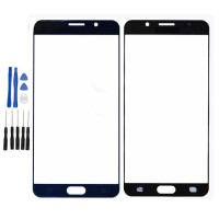 Samsung Galaxy Note 5 N9200 N920t N920 Frontglas Display Ersatzglas Glas für Schwarz