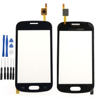 Samsung S7390 S7392 GT-S7390 Display Scheibe Touchscreen Digitizer Glass Ersatz für Schwarz