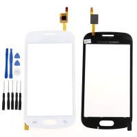 Samsung Galaxy Trend Lite S7390 S739 Display Scheibe Touchscreen Digitizer Glass Ersatz für Weiß