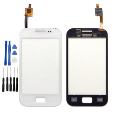 Samsung Galaxy Ace Plus S7500 GT-S7500 Display Scheibe Touchscreen Digitizer Glass Ersatz für Weiß