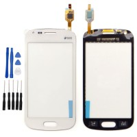 Samsung Galaxy S Duos GT S7560 GT-S7562 Display Scheibe Touchscreen Digitizer Glass Ersatz für Weiß
