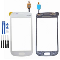 Samsung Galaxy Trend Plus S7580 GT-S7582 Display Scheibe Touchscreen Digitizer Glass Ersatz für Weiß