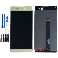 Gold SONY Xperia C6 XA Ultra F3211 F3212 Display Bildschirm Reparatur Glas