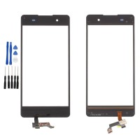 Sony Xperia E5 F3311 F3313 Display Scheibe Touchscreen Digitizer Glass Ersatz für Schwarz