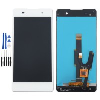 Weiß Display LCD Komplett Einheit Für Sony Xperia E5 F3311 F3313