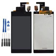 Schwarz Sony Xperia M2 D2302 D2303 D2305 Display LCD Touchscreen Kompatibel