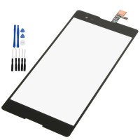 Sony Xperia T2 Ultra D5303 D5306 Display Scheibe Touchscreen Digitizer Glass Ersatz für Schwarz