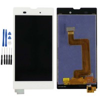 Weiß Display LCD Komplett Einheit Für Sony Xperia T3 M50W D5102 D5103 D5106