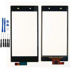 Sony Xperia Z1 L39h C6902 C6903 Display Scheibe Touchscreen Digitizer Glass Ersatz für Schwarz