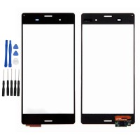 Sony Xperia Z3 D6603 D6653 L55T Display Scheibe Touchscreen Digitizer Glass Ersatz für Schwarz