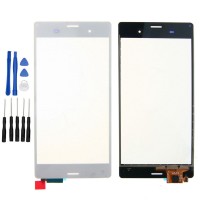 Sony Xperia Z3 D6603 D6653 L55T Display Scheibe Touchscreen Digitizer Glass Ersatz für Weiß