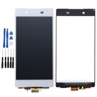 Weiß Display LCD Komplett Einheit Für Sony Xperia Z3+ Z4 E6553 E6533