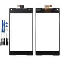 Sony Xperia Z5 Mini E5803 E5823 Display Scheibe Touchscreen Digitizer Glass Ersatz für Schwarz