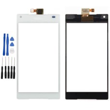 Sony Xperia Z5 Mini E5803 E5823 Display Scheibe Touchscreen Digitizer Glass Ersatz für Weiß