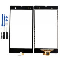 Sony Xperia Z L36 c6603 c6602 Display Scheibe Touchscreen Digitizer Glass Ersatz für Schwarz