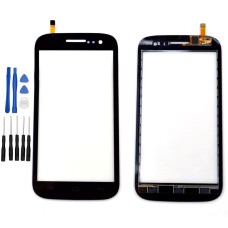 Wiko Darknight Display Scheibe Touchscreen Digitizer Glass Ersatz für Schwarz