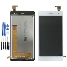 Weiß Display LCD Komplett Einheit Für Wiko Jerry 2