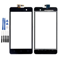 wiko lenny 2 Display Scheibe Touchscreen Digitizer Glass Ersatz für Schwarz