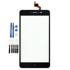 wiko lenny 4 Display Scheibe Touchscreen Digitizer Glass Ersatz für Schwarz