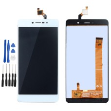 Weiß Display LCD Komplett Einheit Für wiko lenny 4