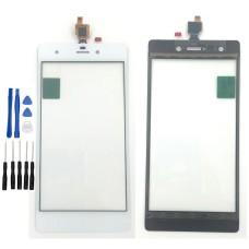 Wiko Pulp 4G Display Scheibe Touchscreen Digitizer Glass Ersatz für Weiß