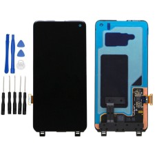 Black Samsung Galaxy S10 SM-G973F, SM-G973U, SM-G973U1, SM-G9730, SM-G973N, SM-G973X, SCV41 Original screen Replacement