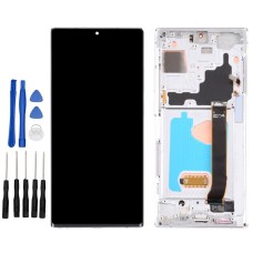 Silver Samsung Galaxy Note20 Ultra 5G SM-N986B, SM-N986B/DS, SM-N986U, SM-N986U1, SM-N986N Screen Replacement with frame