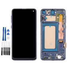 Black Samsung Galaxy S10E, SM-G970F/DS, SM-G970U, SM-G970W Screen Replacement with frame (No Fingerprint Identification)