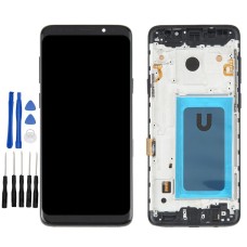 Black Samsung Galaxy S9+ SM-G965F, SM-G965U1, SM-G965N, SCV39, SM-G965X, SC-03K Screen Replacement with frame