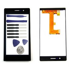 Black Huawei P7 LCD Display Digitizer Touch Screen