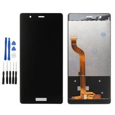 Black Huawei P9 LCD Display Digitizer Touch Screen