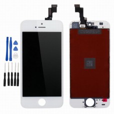 iPhone 5s LCD Display Touch Screen Digitizer White