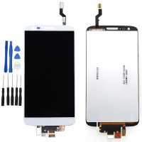 Lg Optimus G2 D802 LCD Display Touch Screen Digitizer White
