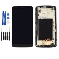 Black LG Optimus G3 Stylus D690 D693 LCD Digitizer Touch Screen Assembly with Frame