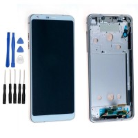 White LG G6 H870DS H870 H871 H872 H873 LS993 US997 AS993 VS998 LCD Screen Digitizer Touch Glass Frame Assembly
