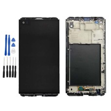 Black LG V20 H910 H990DS LS997 US996 VS995 LCD Digitizer Touch Screen Assembly with Frame