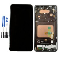 Black LG V30 H930 H990DS LS998U US998 VS996 LCD Digitizer Touch Screen Assembly with Frame