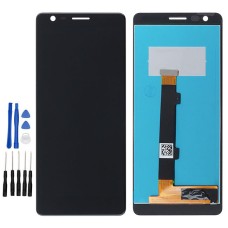 Black Nokia 3.1, 3 2018 LCD Display Digitizer Touch Screen