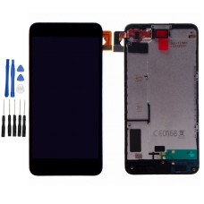 Black Nokia Microsoft Lumia 630 LCD Digitizer Touch Screen Assembly with Frame