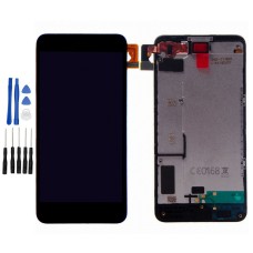 Black Nokia Microsoft Lumia 635 LCD Digitizer Touch Screen Assembly with Frame