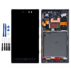 Black Nokia Microsoft Lumia 830 LCD Digitizer Touch Screen Assembly with Frame