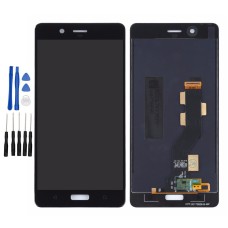Black Nokia 8 LCD Display Digitizer Touch Screen