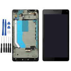 Black Nokia Microsoft Lumia 950 XL LCD Digitizer Touch Screen Assembly with Frame