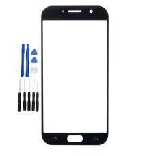 Black Samsung Galaxy A3 2017 A320 SM-A320F Front glass panel replacement